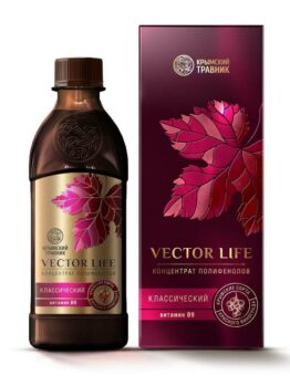 Концентрат полифенолов красных сортов винограда «Vector Life» - Классический
