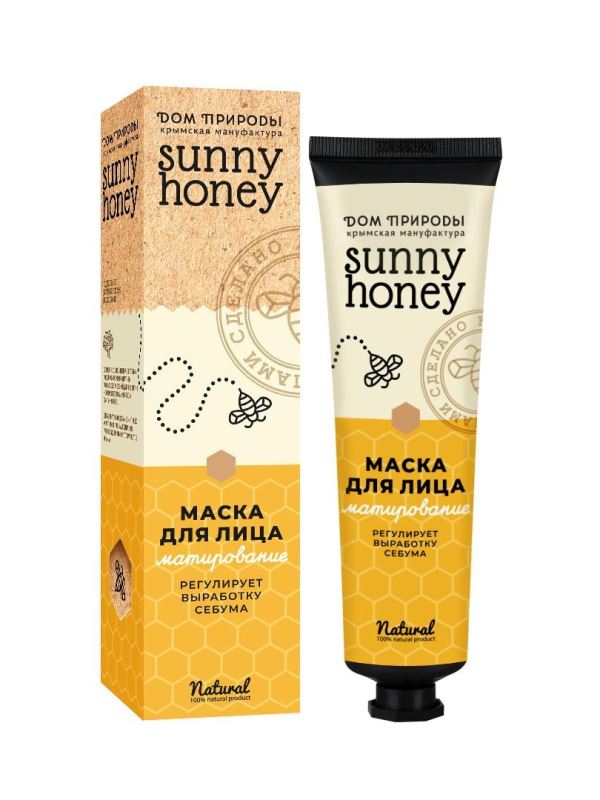 Маска для лица «Sunny Honey» - Матирование